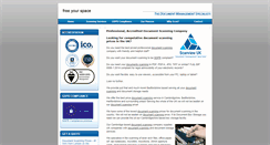 Desktop Screenshot of documentscanningsolutionsltd.co.uk